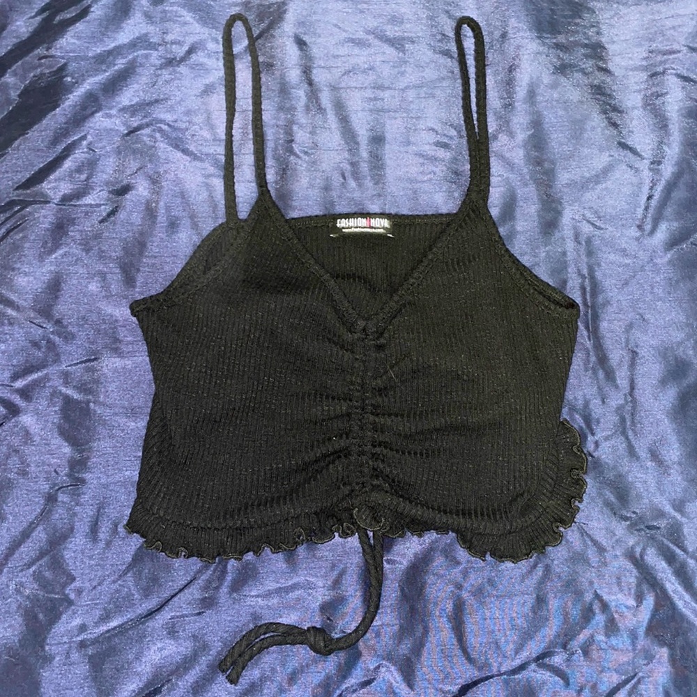 Fashion Nova Black Crop Top